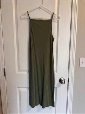 Olive Green Dress